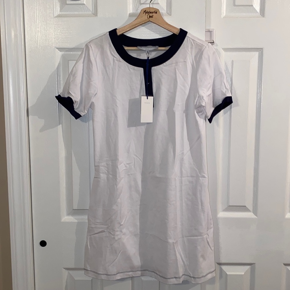 Tuckernuck White Polo Tee Dress - Picture 2 of 5